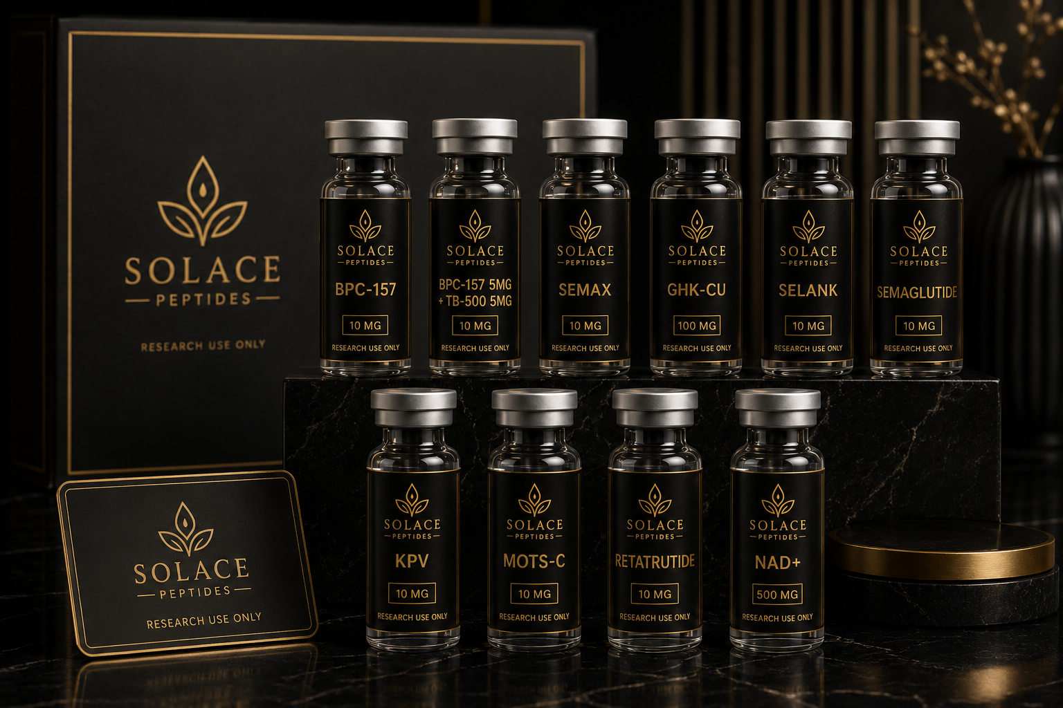 Solace Peptides research collection